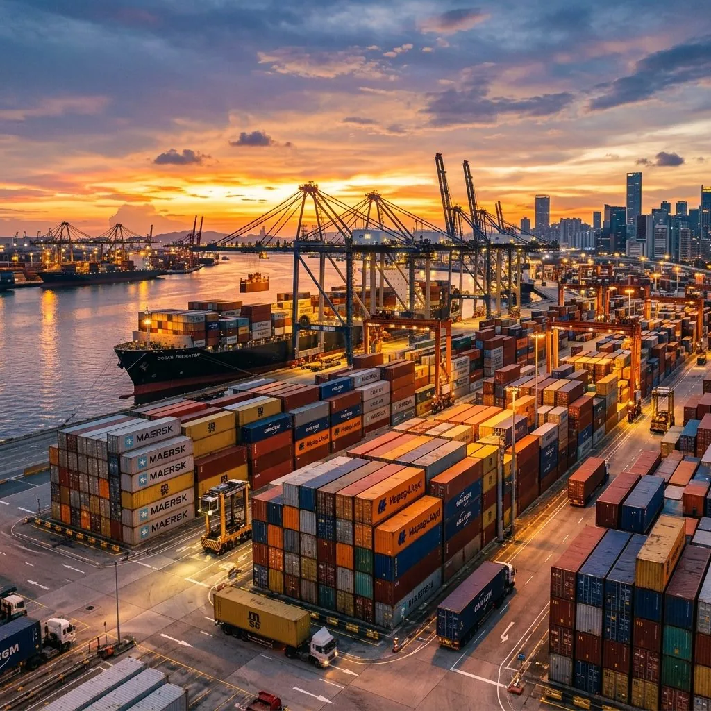 Global Shipping and Logistics Network